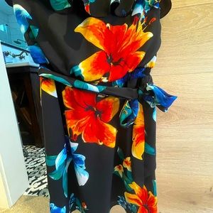 Very nice size S WHBM like new strapless dress.